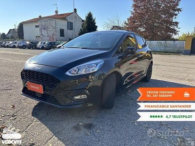 Usata Ford Fiesta S 85 CV (62 kW) 2018 Nero Berlina
