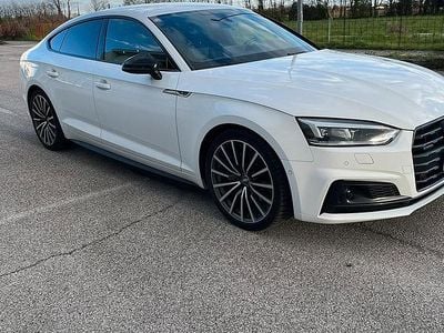 Usata Audi A5 S-Line 190 CV (139 kW) 2018 Bianco Coupé