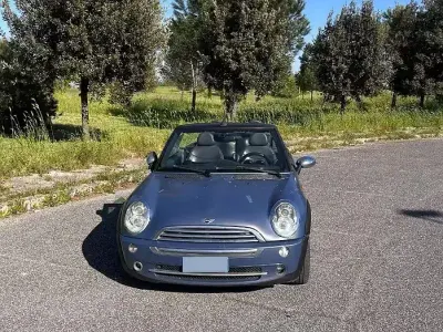 Usata Mini Cooper Cabriolet 116 CV (85 kW) 2007 Blu Cabrio