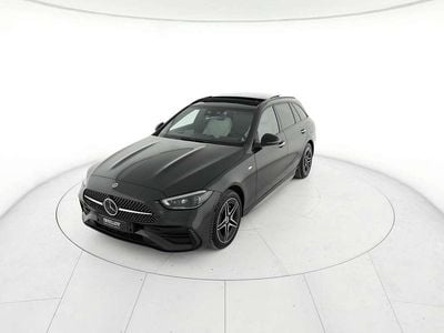 Usata Mercedes C300e AMG Line Premium Plus 313 CV (230 kW) 2025 Grigio grafite Station wagon