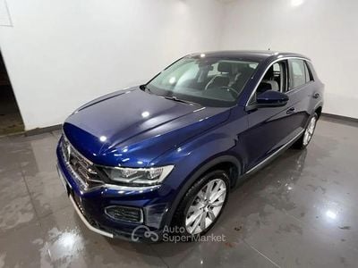 Usata VW T-Roc Advance 150 CV (110 kW) 2020 Blu SUV