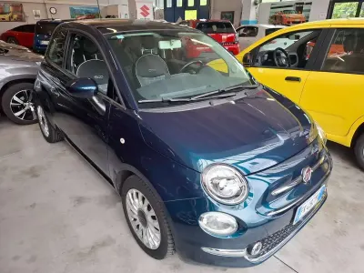 Usata Fiat 500 Lounge 95 CV (69 kW) 2017 Blu/azzurro Utilitaria