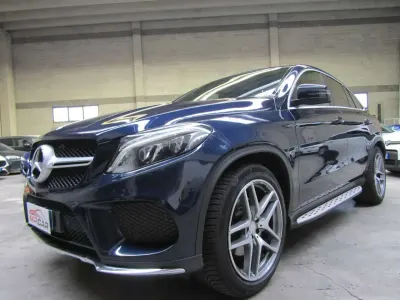 Usata Mercedes GLE350 Premium Plus 258 CV (189 kW) 2016 Blu metallizzato SUV