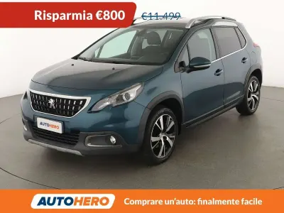 Usata Peugeot 2008 Allure 120 CV (88 kW) 2017 Verde SUV
