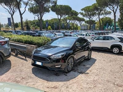 Usata Ford Focus 120 CV (88 kW) 2018 Nero Berlina