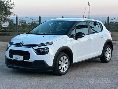 Usata Citroën C3 Shine 102 CV (75 kW) 2022 Bianco Utilitaria