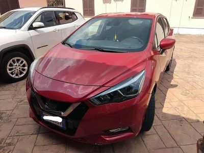 Usata Nissan Micra N-Connecta 90 CV (66 kW) 2017 Rosso Utilitaria