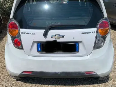 Usata Chevrolet Spark LS 68 CV (50 kW) 2012 Bianco Utilitaria