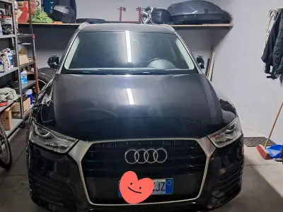 Usata Audi Q3 S-Line 150 CV (110 kW) 2015 Nero SUV