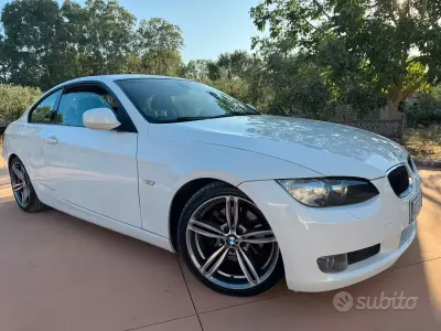 Usata BMW 320 177 CV (130 kW) 2009 Bianco Coupé