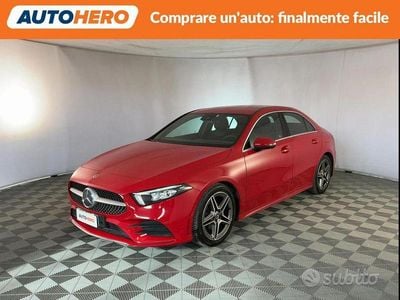 Usata Mercedes A180 Premium 115 CV (84 kW) 2021 Rosso Berlina