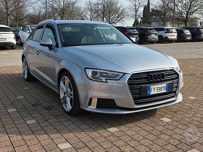 Usata Audi A3 150 CV (110 kW) 2018 Grigio Berlina
