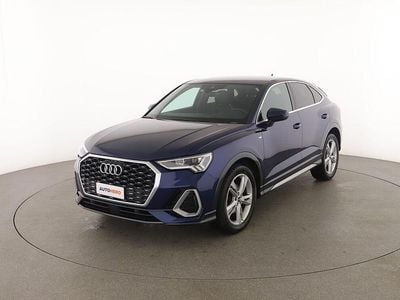Usata Audi Q3 Sportback S-Line 150 CV (110 kW) 2021 Blu SUV