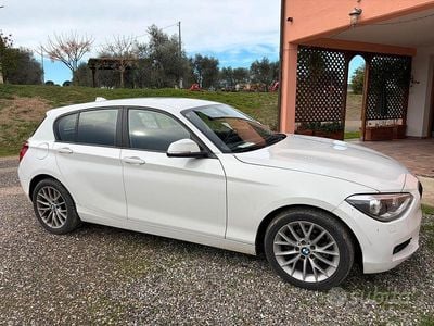 Usata BMW 116 2014 Bianco Utilitaria