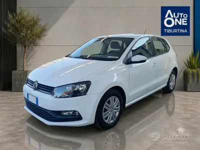 Usata VW Polo Comfortline 90 CV (66 kW) 2016 Bianco Utilitaria