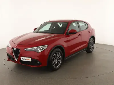 Usata Alfa Romeo Stelvio Business 180 CV (132 kW) 2017 Rosso SUV