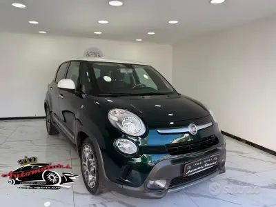 Usata Fiat 500L Trekking 105 CV (77 kW) 2013 Verde Monovolume