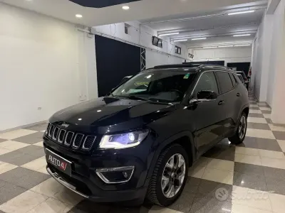 Käytetty Jeep Compass Limited 120 HP (88 kW) 2020 Musta Katumaasturi