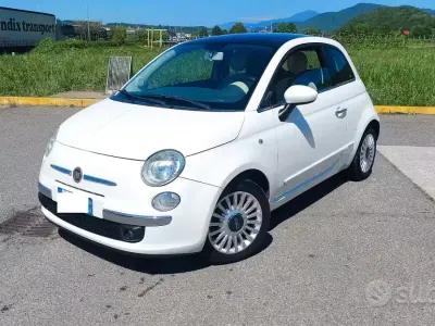 Usata Fiat 500 69 CV (50 kW) 2008 Bianco Berlina