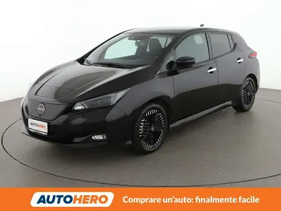 Usata Nissan Leaf N-Connecta 110 kW (150 CV) 2024 Nero Utilitaria