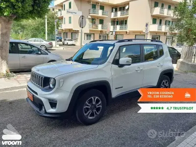 Usata Jeep Renegade Longitude 120 CV (88 kW) 2019 Bianco SUV