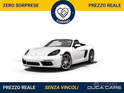 Usata Porsche 718 Boxster S 349 CV (256 kW) 2020 Bianco Cabrio