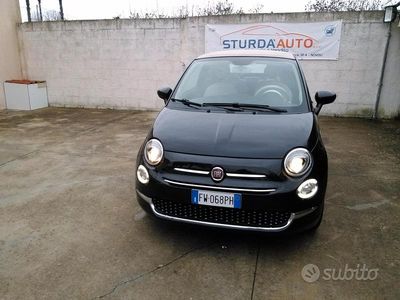 Usata Fiat 500 Lounge 69 CV (50 kW) 2019 Nero Berlina