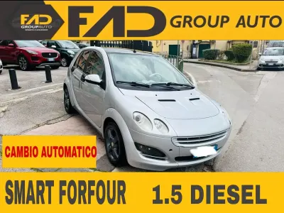Usata Smart ForFour 50 CV (36 kW) 2004 Argento Utilitaria