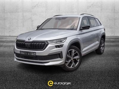 Usata Skoda Kodiaq SportLine 150 CV (110 kW) 2023 Argento metallizzato SUV