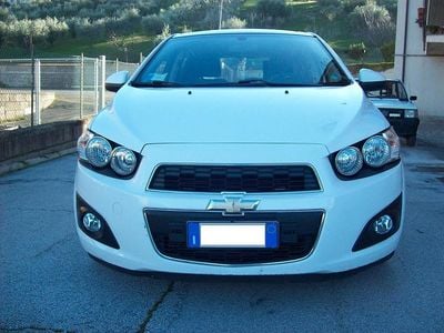 Usata Chevrolet Aveo LTZ 95 CV (69 kW) 2013 Bianco Berlina