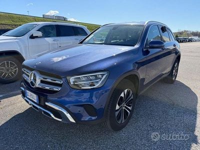 Usata Mercedes GLC300e Executive 194 CV (142 kW) 2021 Blu SUV