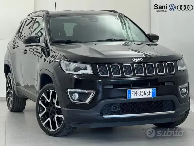 Usata Jeep Compass Limited 140 CV (102 kW) 2018 Nero SUV