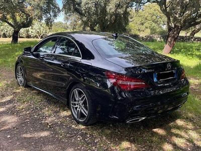 Usata Mercedes CLA200 136 CV (100 kW) 2019 Nero Berlina