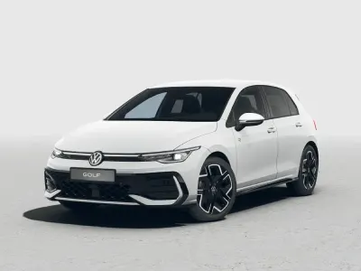 Nouvelle VW Golf VIII R-line 150 ch (110 kW) 2026 Blanc Berline