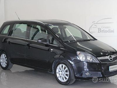 Usata Opel Zafira Enjoy 120 CV (88 kW) 2008 Nero Monovolume