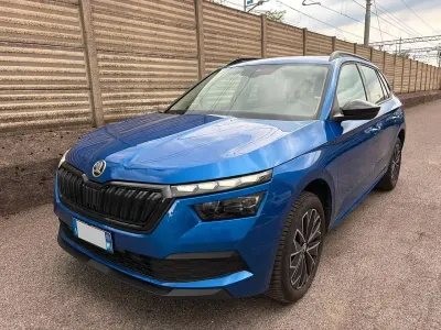 Usata Skoda Kamiq 95 CV (69 kW) 2023 Blu race met. SUV