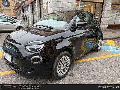 Usata Fiat 500e Action 69 kW (95 CV) 2021 Nero Berlina