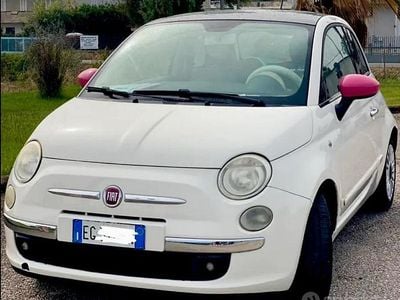 Usata Fiat 500 Lounge 95 CV (69 kW) 2013 Bianco Utilitaria