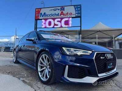 Usata Audi RS4 450 CV (330 kW) 2019 Blu Station wagon
