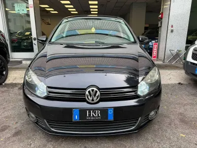 Usata VW Golf VI Highline 122 CV (89 kW) 2011 Nero Utilitaria