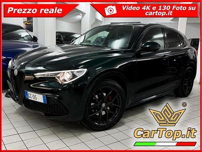 Usata Alfa Romeo Stelvio Veloce 210 CV (154 kW) 2020 Verde SUV
