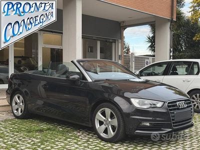 Usata Audi A3 Cabriolet Sport 125 CV (91 kW) 2016 Grigio Cabrio