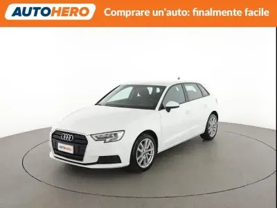 Usata Audi A3 116 CV (85 kW) 2019 Bianco Berlina
