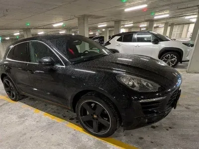 Usata Porsche Macan S Diesel 250 CV (183 kW) 2014 Nero SUV
