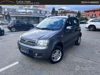 Gebraucht Fiat Panda 4x4 Climbing 74 PS (54 kW) 2011 Grau Kleinwagen