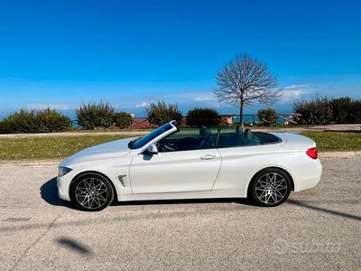 Usata BMW 420 Cabriolet Comfort Edition 190 CV (139 kW) 2015 Bianco Cabrio