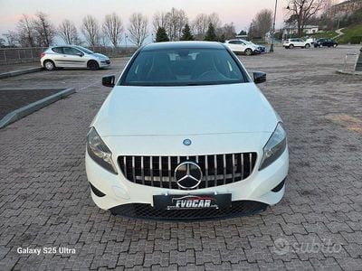 Usata Mercedes A160 Executive 90 CV (66 kW) 2014 Bianco Berlina