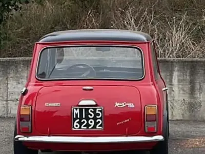 Usata Innocenti Mini 1970 Rosso