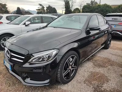 Usata Mercedes C250 Premium 204 CV (150 kW) 2017 Nero Berlina