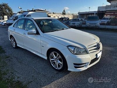 Bianco Usata 2011 Mercedes C220 Avantgarde Berlina | 9500 € (Super prezzo)